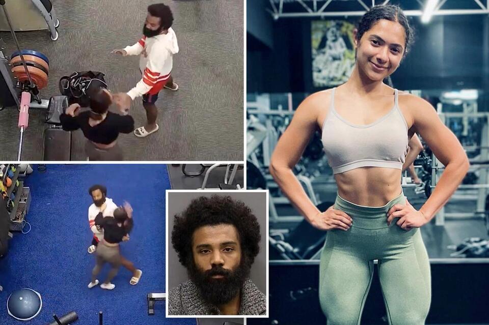 Harrowing video shows Florida woman fighting off attacker in gym ...