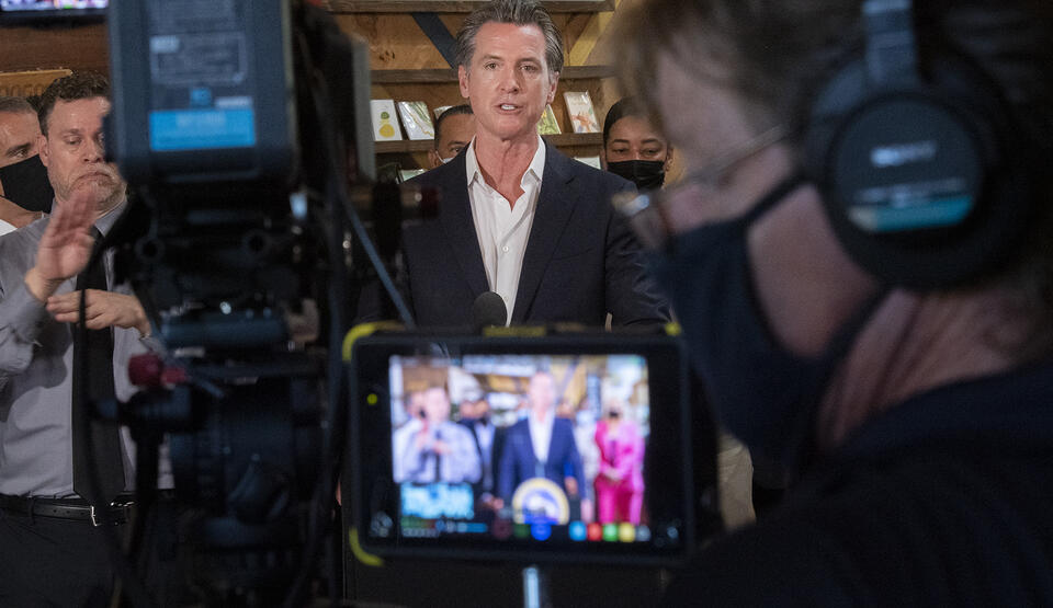 Newsom ramps up California redistricting - 0hfZLg 13ExA7NF00 california map old