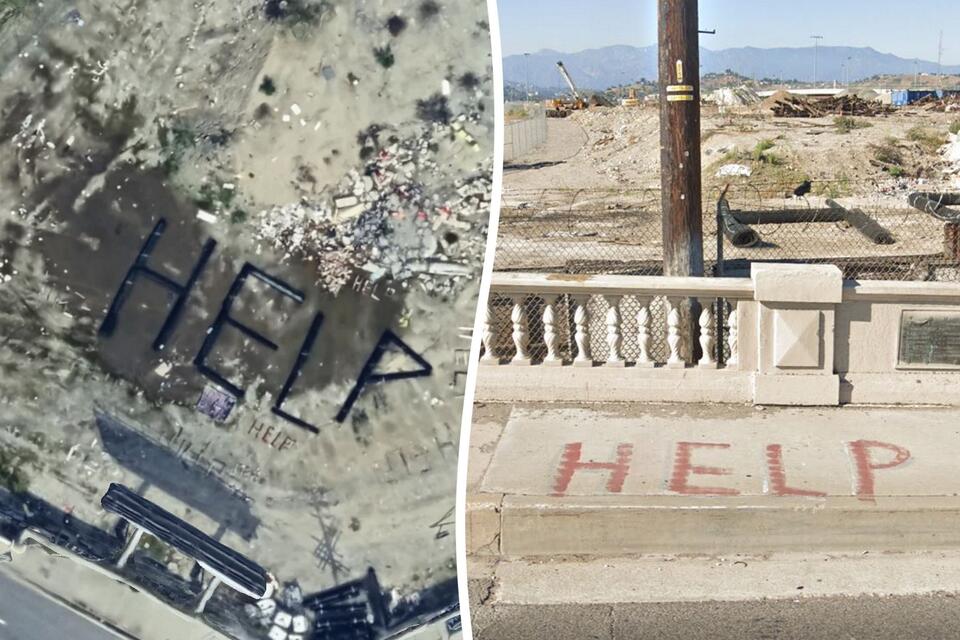 Mysterious ‘HELP’ messages keep popping up in Los Angeles - NewsBreak