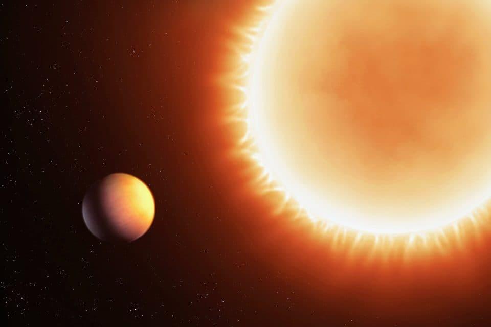 ‘Weird’ exoplanet has puffy atmosphere despite intense radiation ...