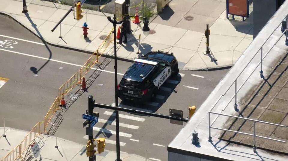 Bricks Fall Off Downtown Building & Hit Person - NewsBreak