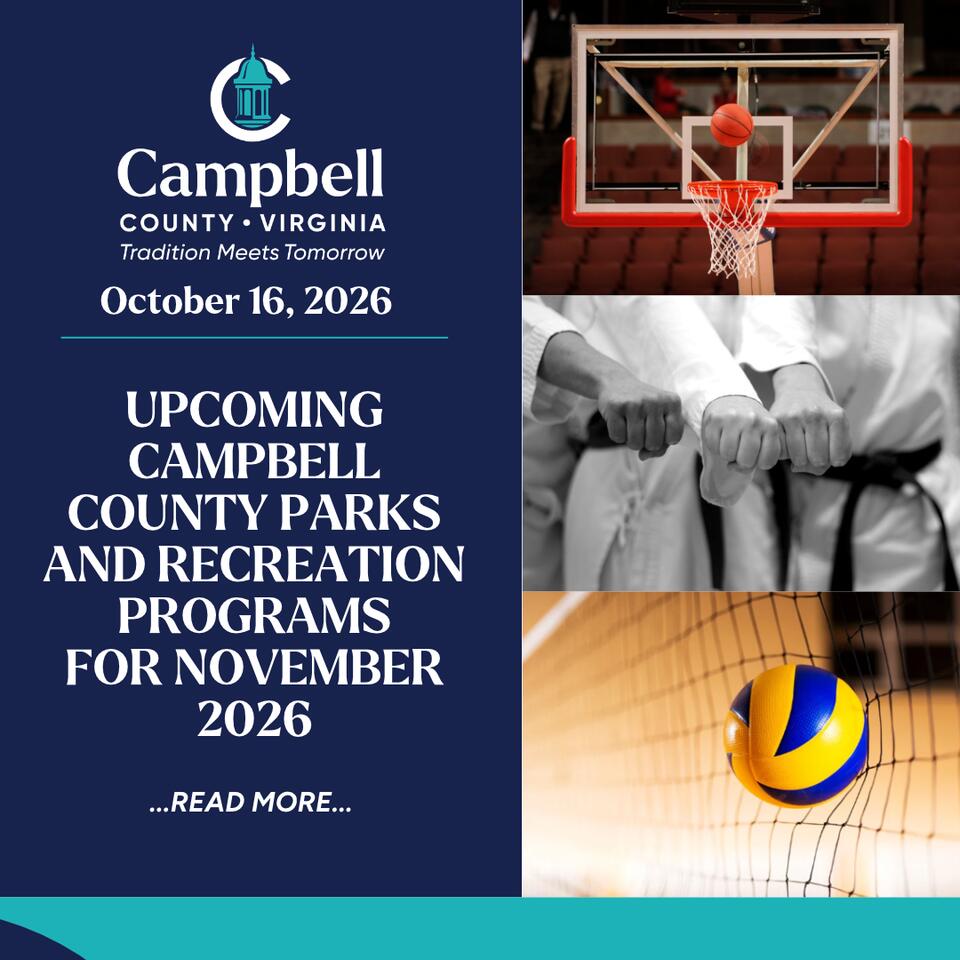📅 November 2026 youth & adult sports programs in Campbell County ...