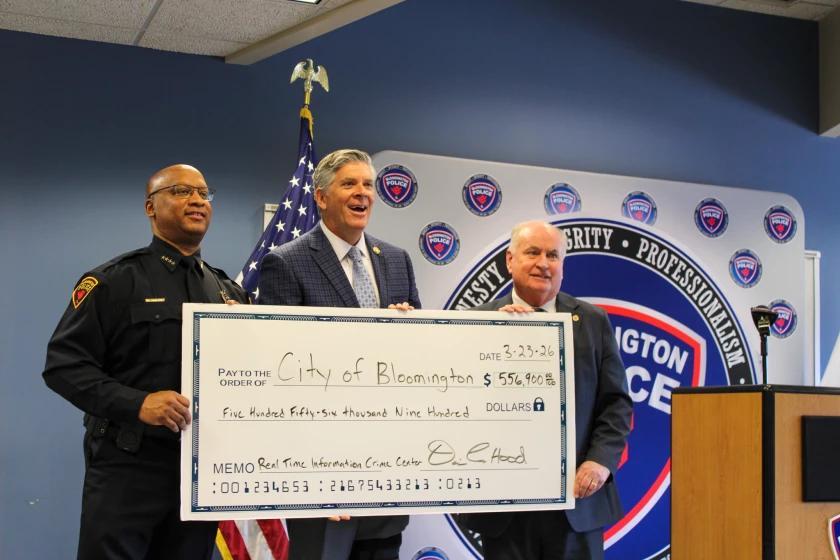 Bloomington Police unveils plans for $550K federal grant updating real ...