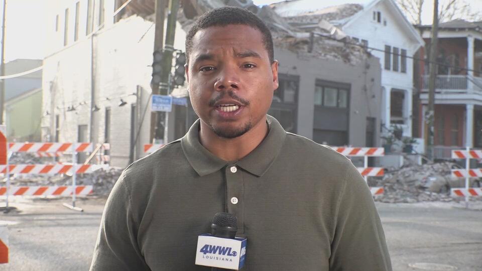 Power restored after a partial building collapse - NewsBreak