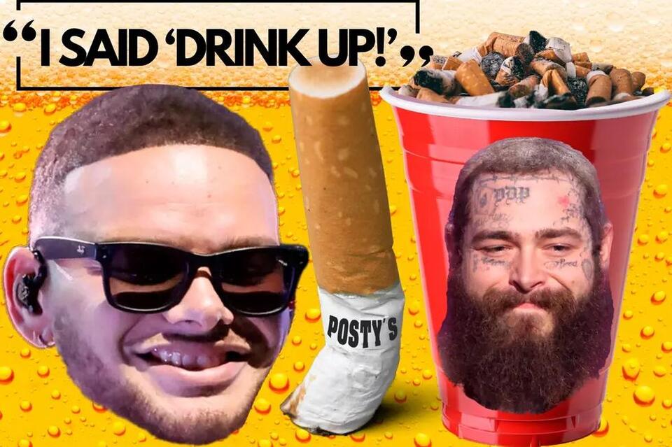The Unhinged Reason Kane Brown Made Post Malone Drink a Cup of Water