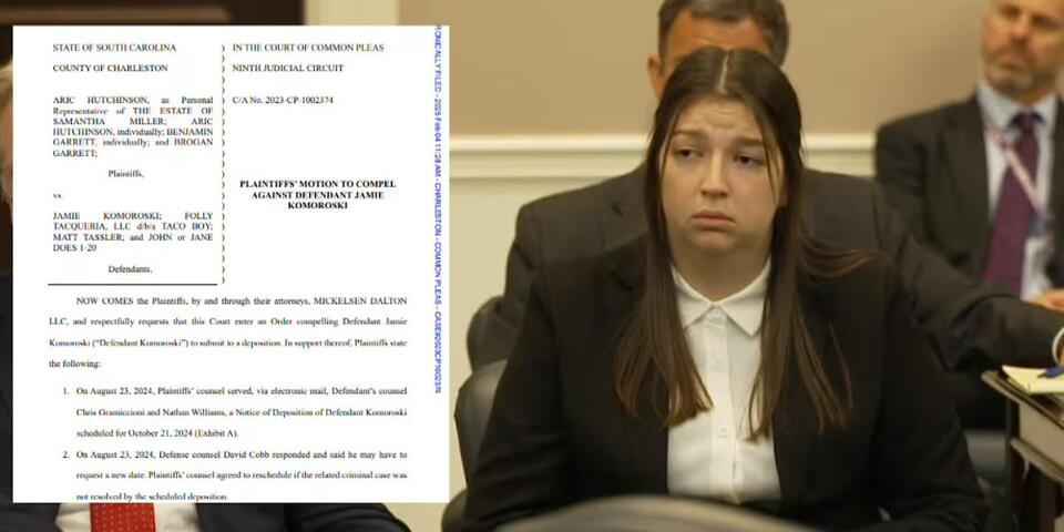 Deposition of woman who killed Folly Beach bride in crash demanded for ...