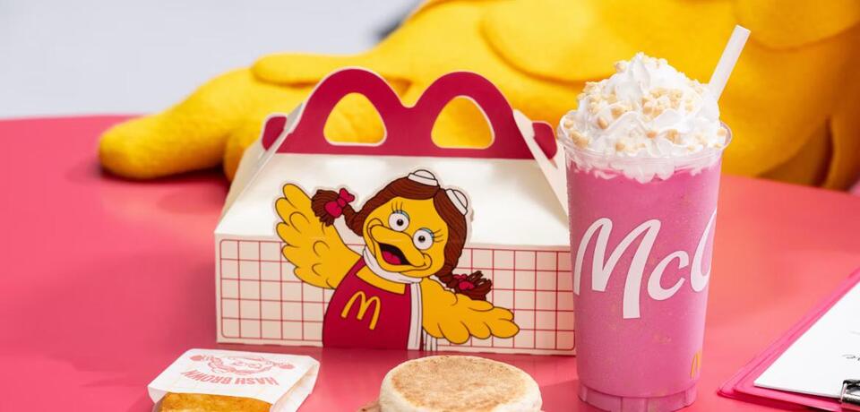 McDonald’s Australia Is Making Breakfast More Pink With Birdie’s Brekkie Meal
