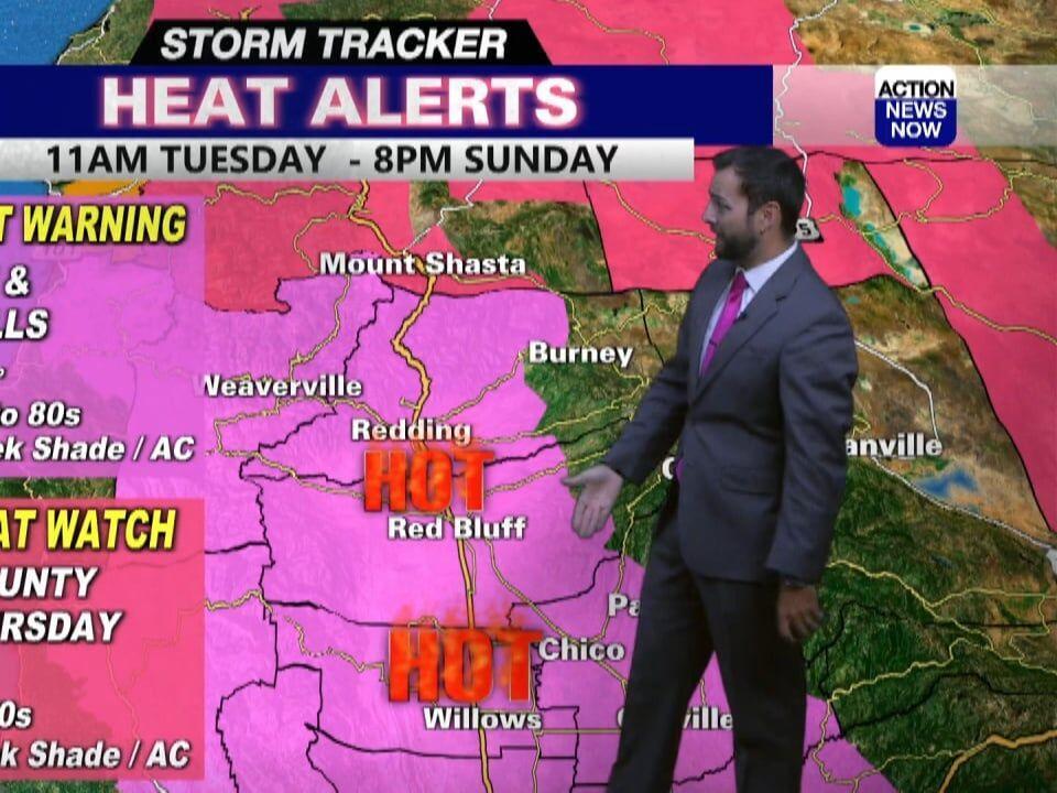 Storm Tracker Forecast: High fire danger & dangerous heat ahead