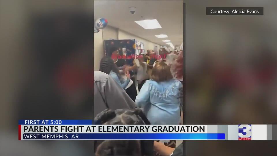 Parents fight at Arkansas elementary school graduation - NewsBreak