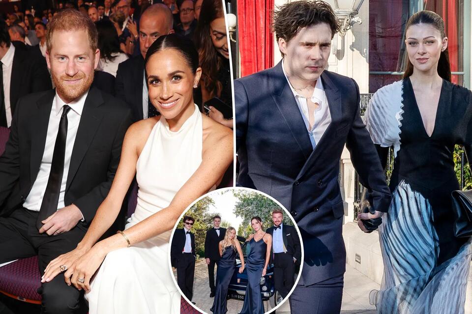 Prince Harry, Meghan Markle host Brooklyn Beckham, Nicola Peltz in