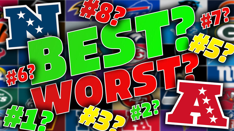 Ranking All 8 NFL Divisions From Worst To First For The Upcoming 2025 ...
