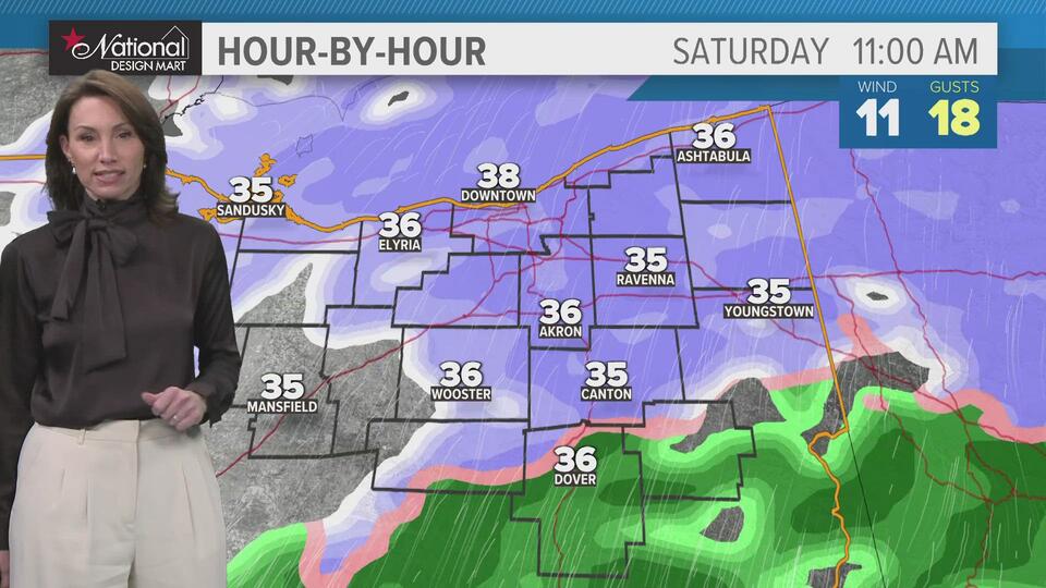 Northeast Ohio weather forecast: Rain and snow this weekend with brutal ...