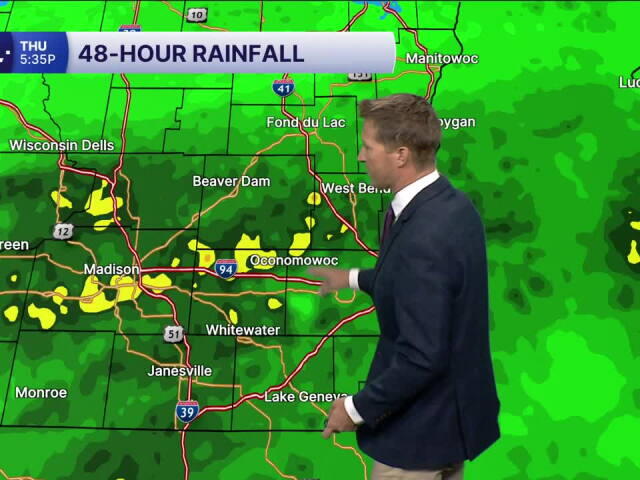 Southeastern Wisconsin Weather - Light Rain Lingers