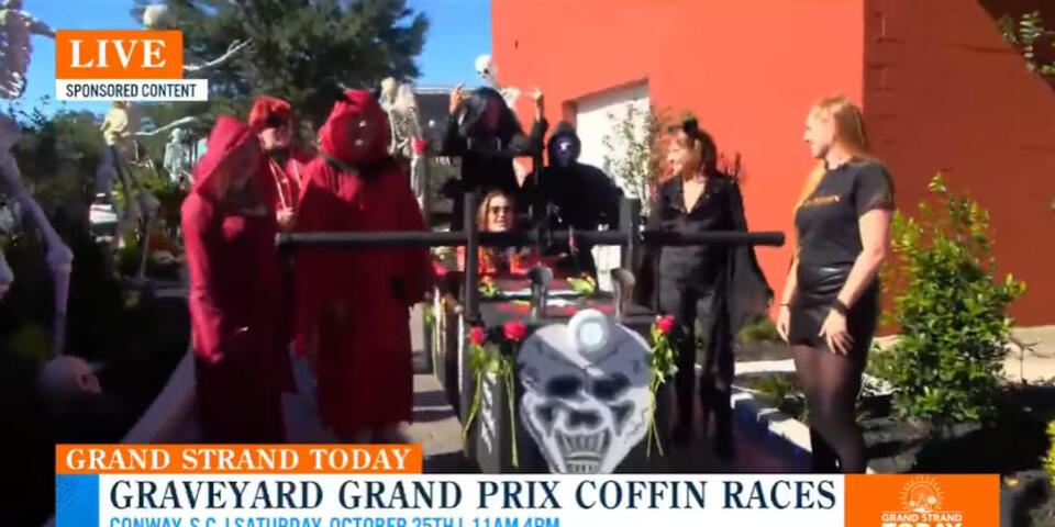 Get ready for Conway’s first-ever Graveyard Grand Prix Coffin Races ...