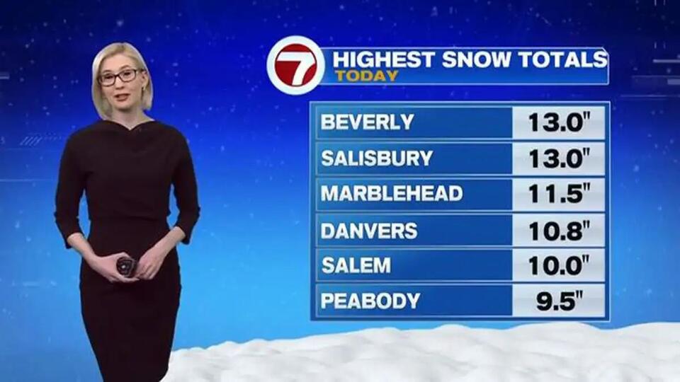 Snow totals after winter storm dumps more than a foot in some ...