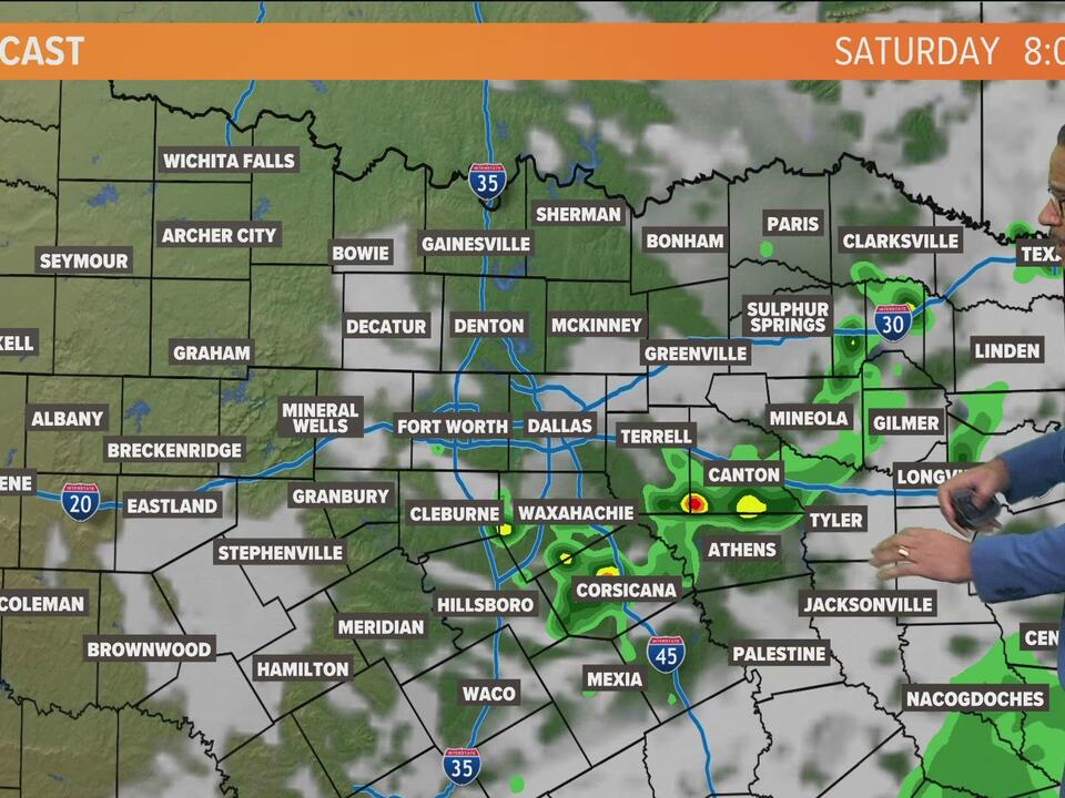 DFW weather: Rain chances and timeline this weekend