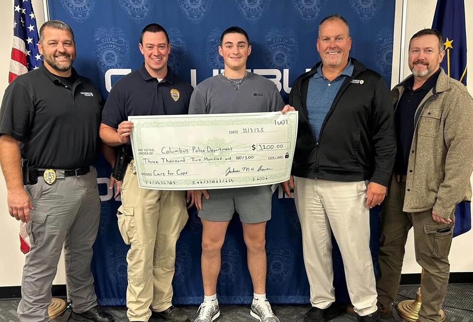 Columbus North student’s senior project nets over $3K for CPD - NewsBreak