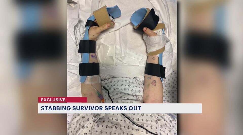 Stabbing survivor speaks out after alleged attacker released without ...