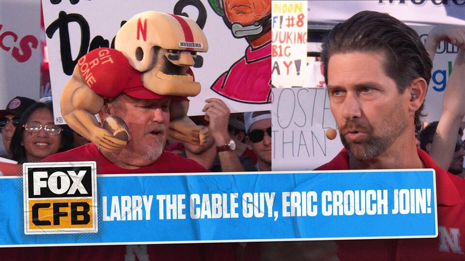 Larry the Cable Guy and Eric Crouch discuss Nebraska's ceiling, Anthony ...