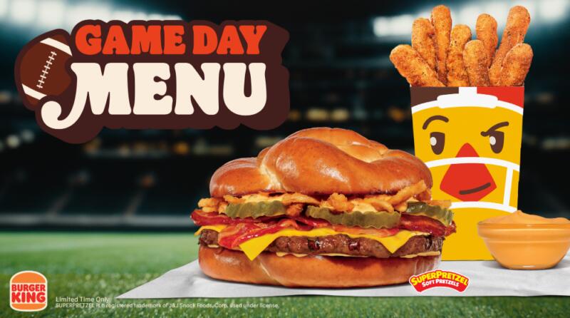 Burger King Launches Game Day Menu and $5,000 Sweepstakes - NewsBreak
