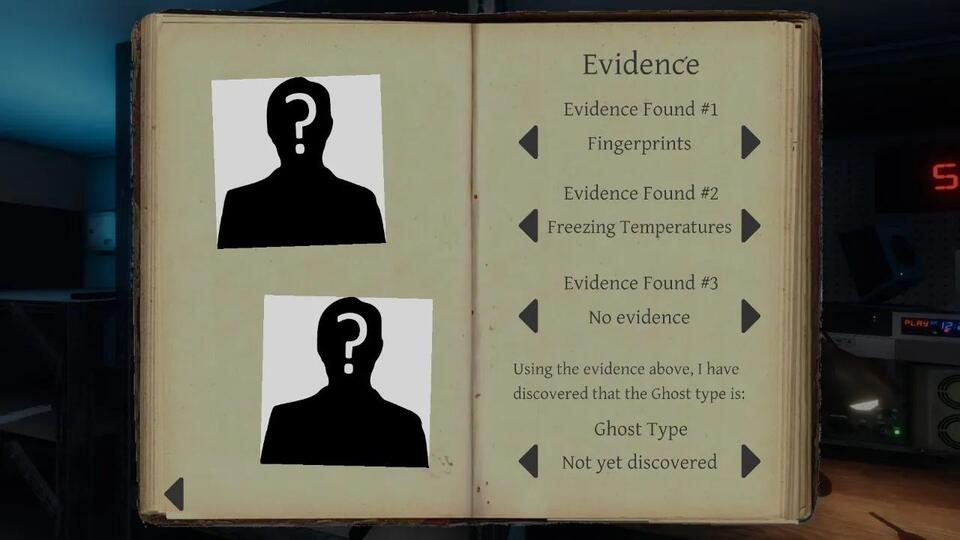 How to select the ghost type in Phasmophobia - NewsBreak