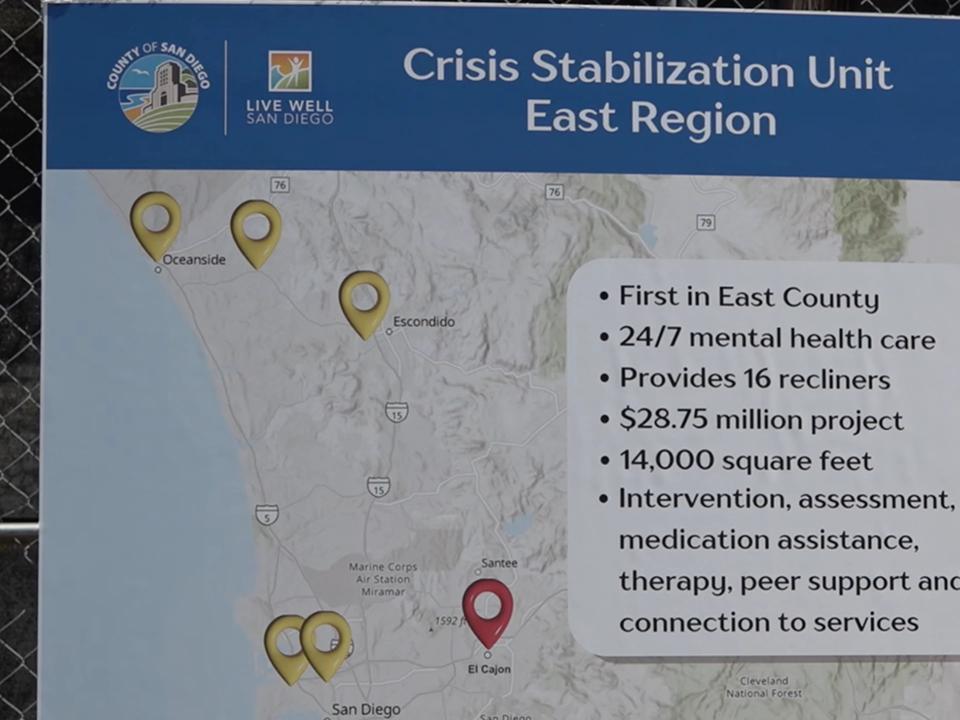 County breaks ground on East County mental health unit