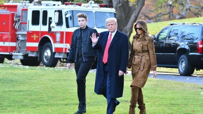 Barron Trump is building his drinks empire at Mar-a-Lago - NewsBreak