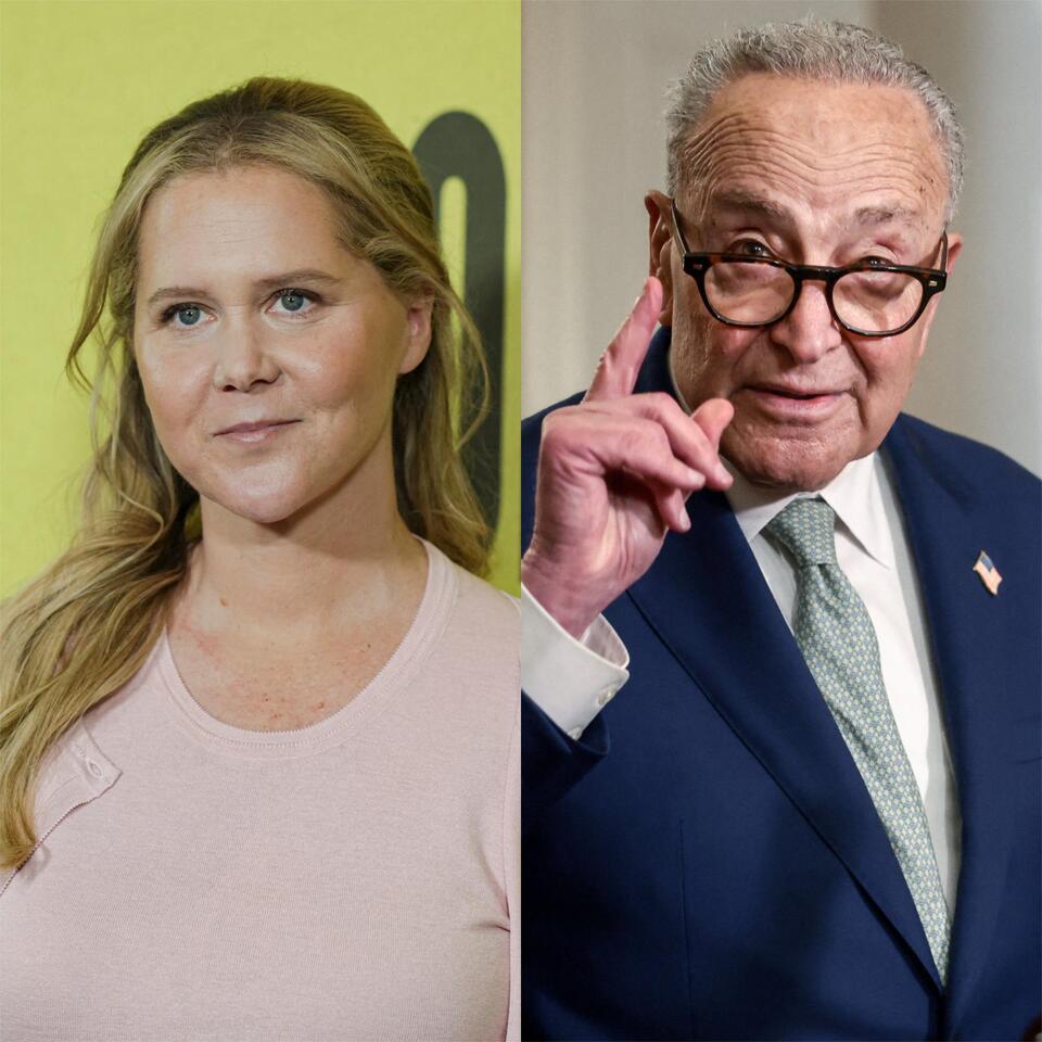 Amy Schumer defends Chuck Schumer after Senate floor fart accusation