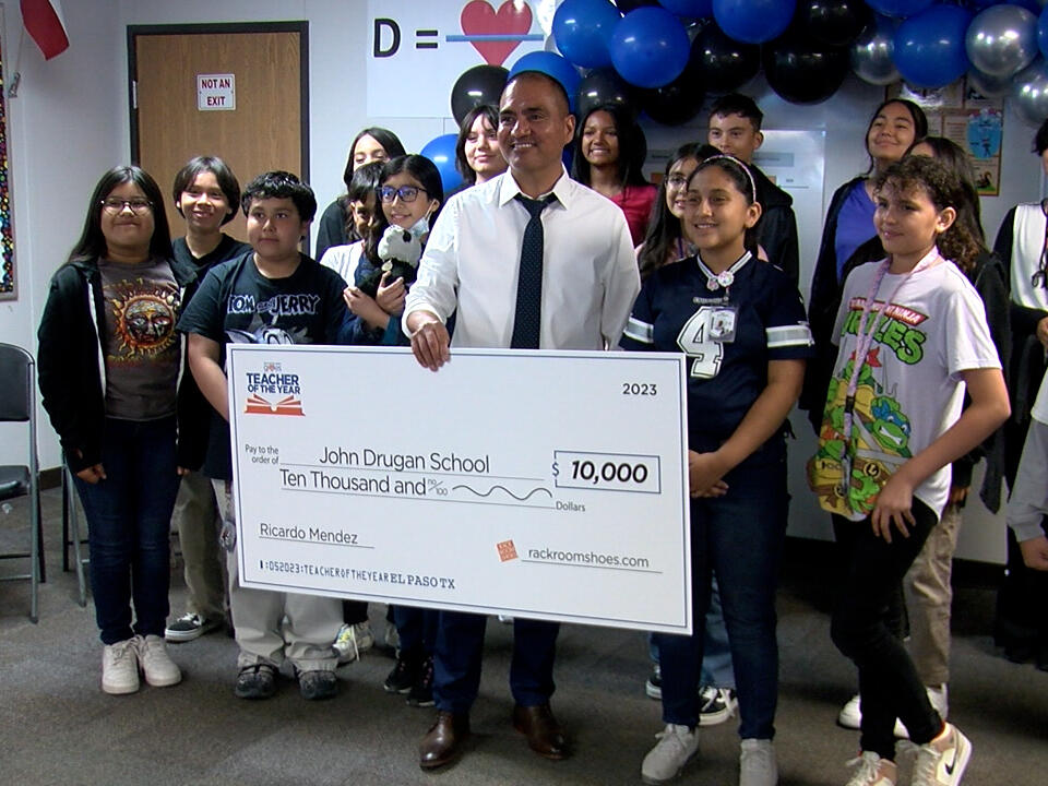 John Drugan School receives a 10,000 technology grant after teacher