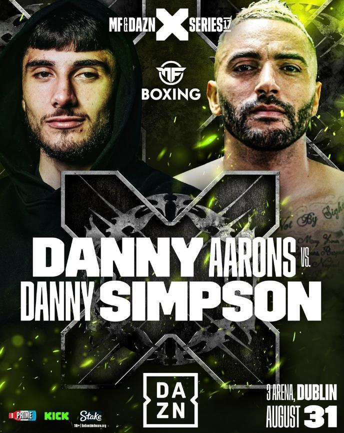 Danny Simpson vs Danny Aarons – Misfits 17: Start time, live stream, TV