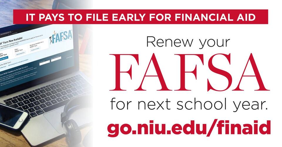 FAFSA renewal open for 2027–28 at NIU - NewsBreak
