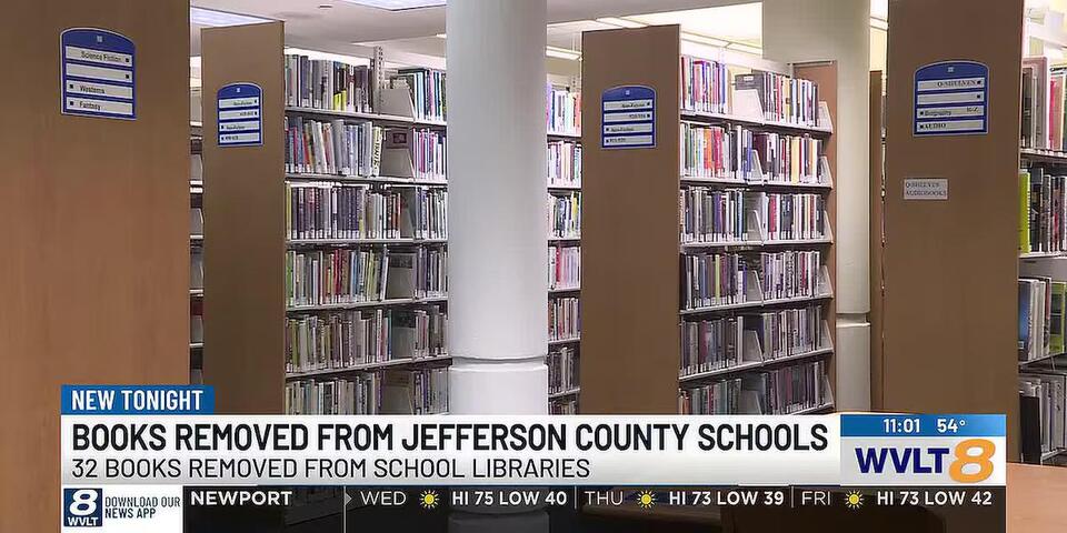 Jefferson County Schools removes 32 books from library shelves - NewsBreak