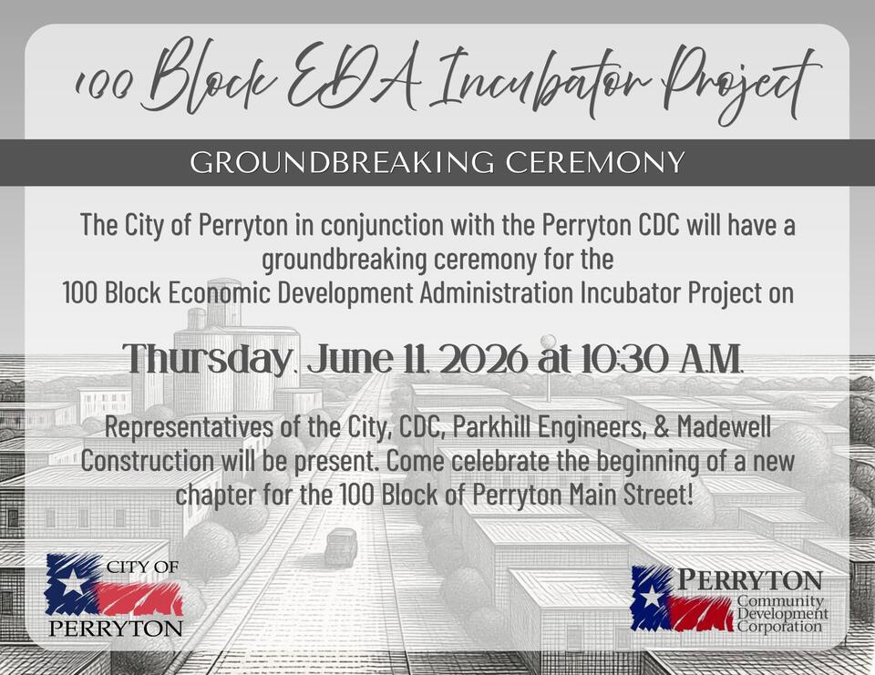 Groundbreaking Set for 100 Block EDA Project - NewsBreak