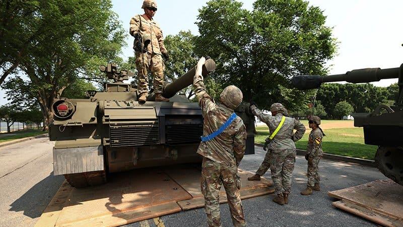 Trump military parade coordinators oversaw arrangements for J6 rally ...
