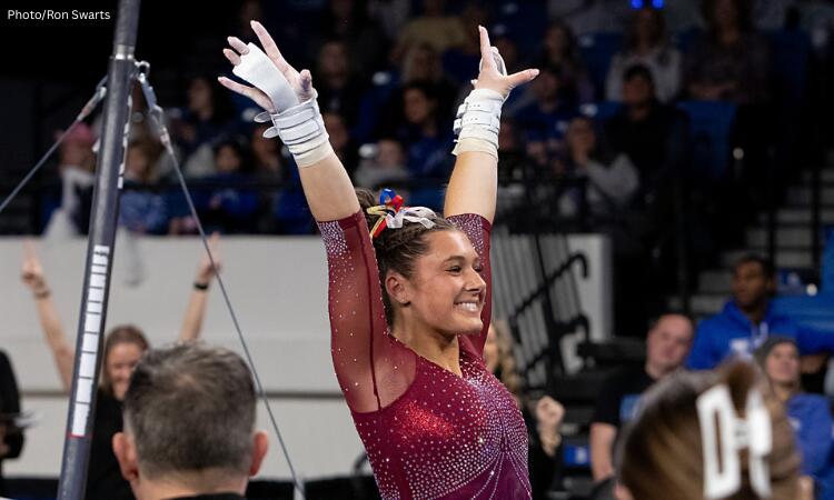 NCAA Gymnastics Power Rankings: Sooners, SEC Lead the Way One Month ...