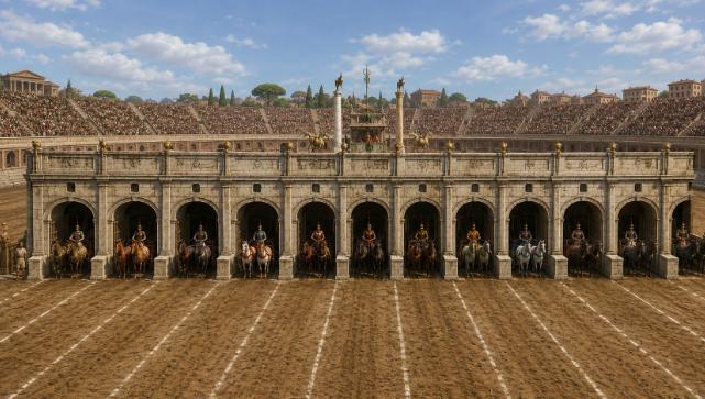 Behind the scenes at the Circus Maximus