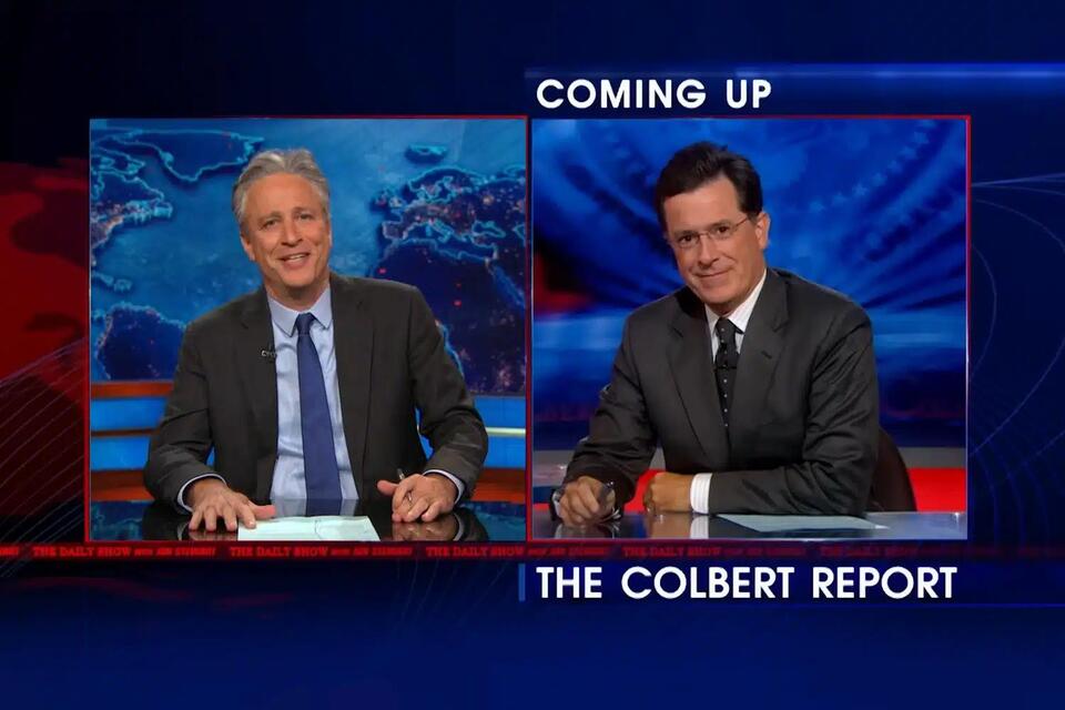 Origin Story: The Daily Show’s Toss to The Colbert Report