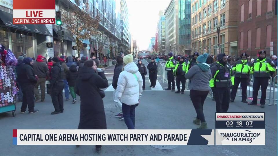 Security has been heightened in downtown DC due to protests - NewsBreak