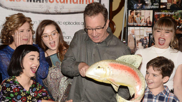 Last Man Standing S Tim Allen Shows Off Stunning Army Green Studebaker Sleeper Cab News Break