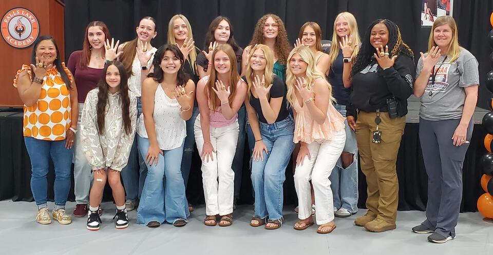 Championship rings presented
