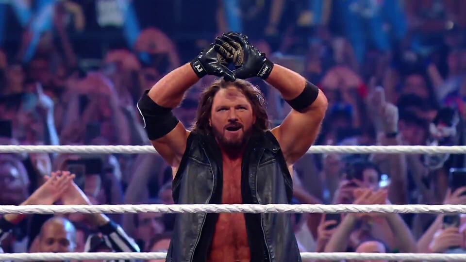 AJ Styles steals the show in France! 🇫🇷🔥 #AJStyles #WWE #Raw #France  #Wrestling - NewsBreak
