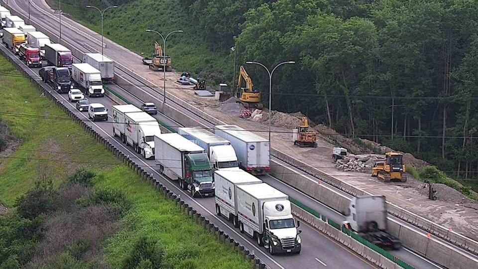 Highway Crash Closes I-70 Eastbound in Adamsville - NewsBreak
