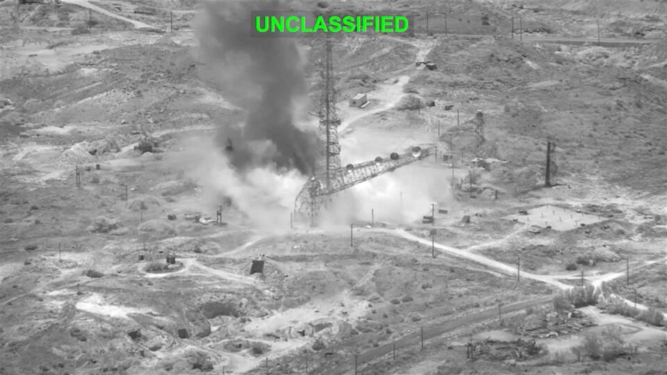 US launches hellfire missiles at tanker headed for Iran's Kharg Island
