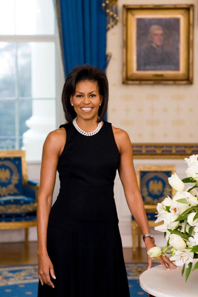 Michelle Obama offers implicit rebuke of Trumps on White House remake ...