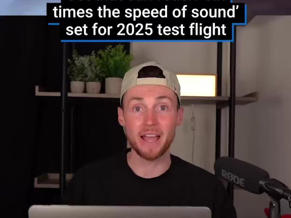 A hypersonic commercial jet plane that can reach speeds of 3600 mph (or