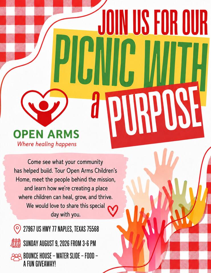 Open Arms CHildren Home Picnic Sunday IN Naples