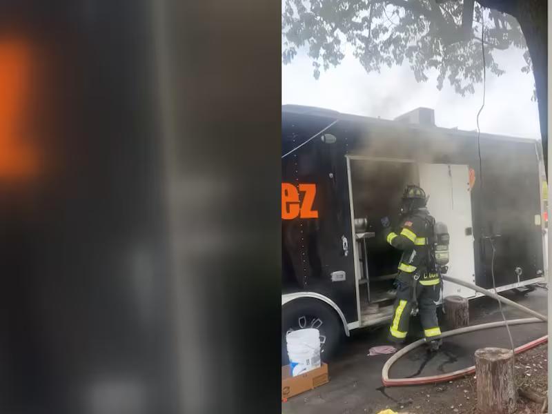 Tacos Gomez food truck trying to recover after fire