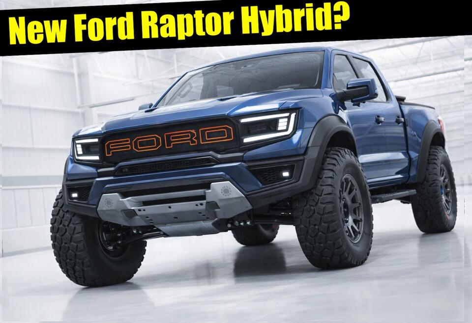 Report: Ford CEO Says a Ford Raptor Hybrid with a V8 May Be Coming Soon ...