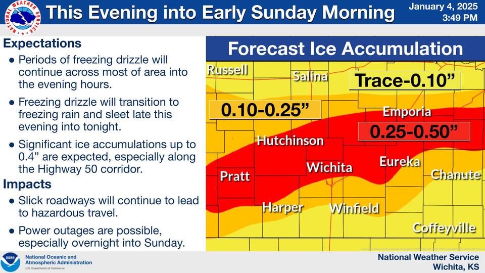 Major Winter Storm to Hit Salina - Difficult Travel Conditions Expected ...