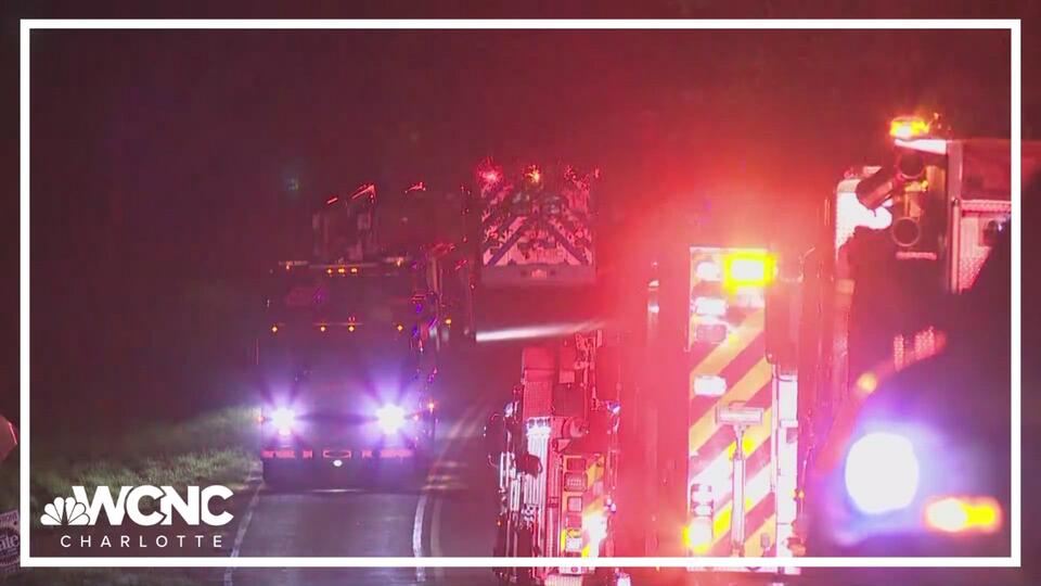 2 firefighters injured in early morning house fire in Charlotte - NewsBreak